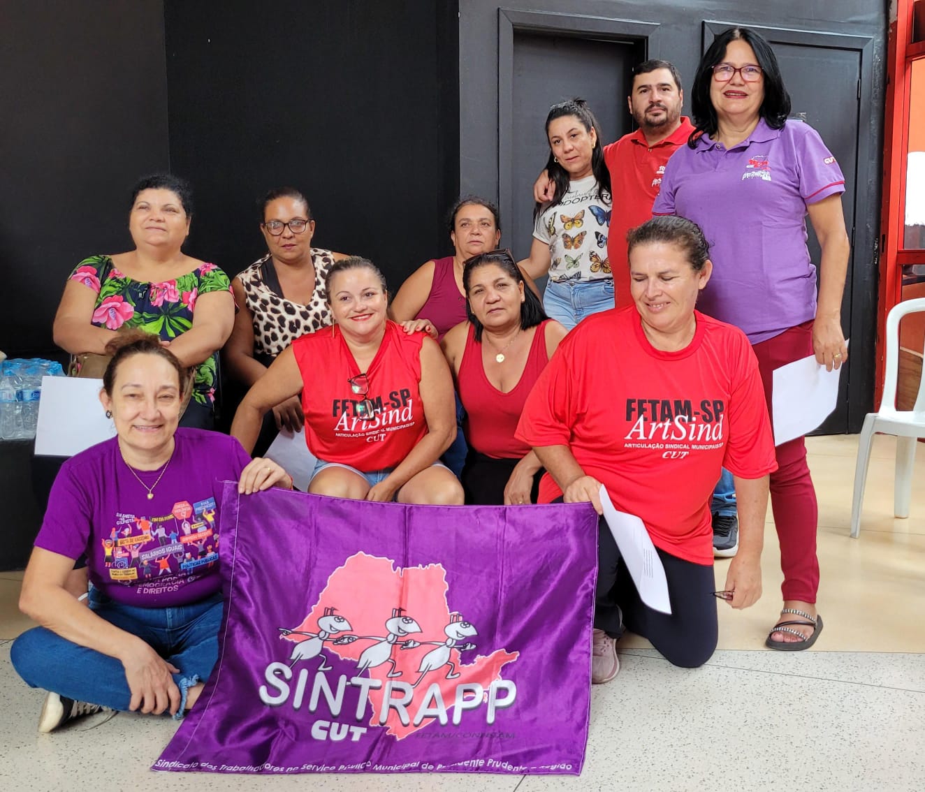 Sintrapp Participa De Ato Em Defesa Da Vida Das Mulheres Sintrapp