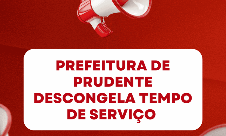 Descongela tempo de serviço